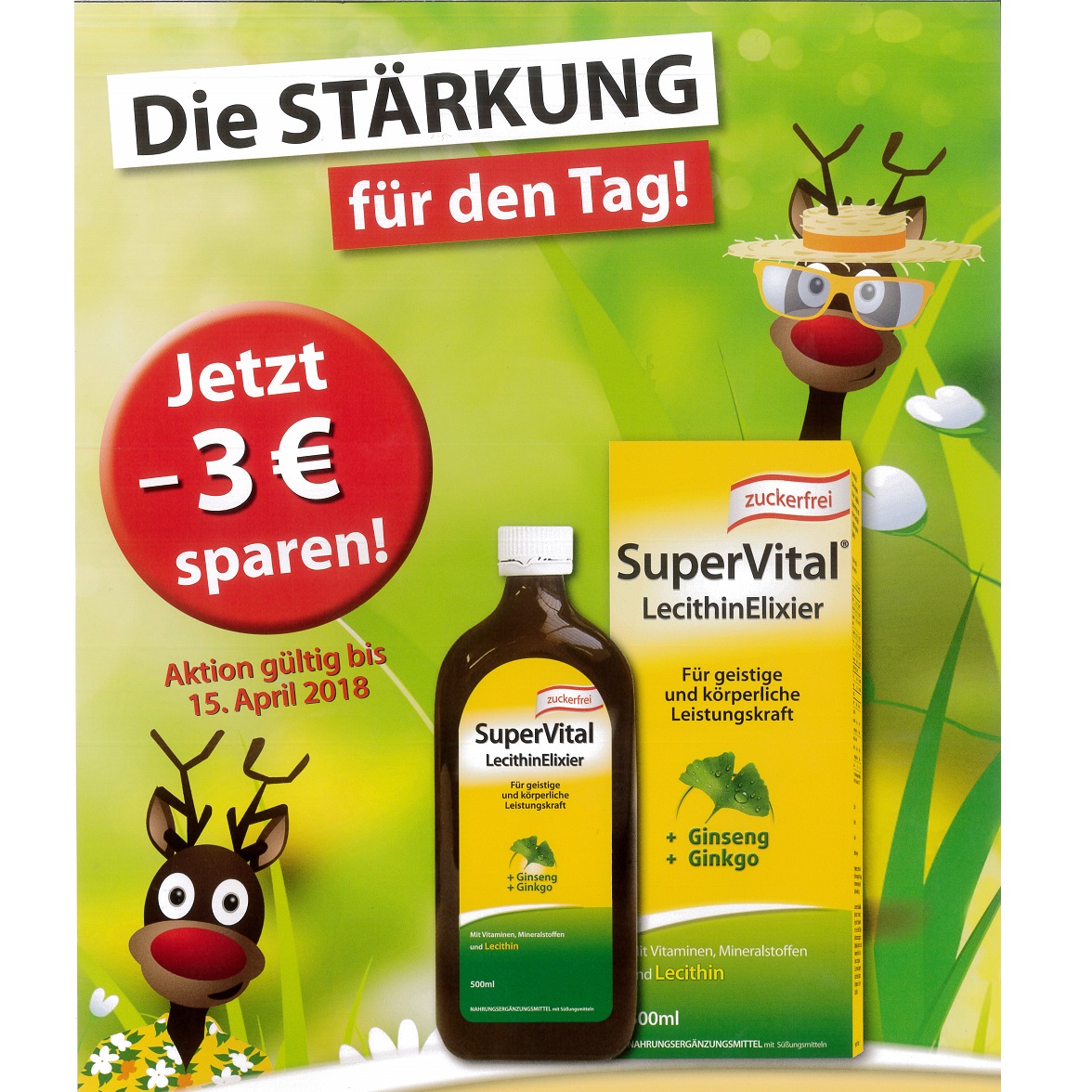 SuperVital LecithinElixier -3€ Aktion